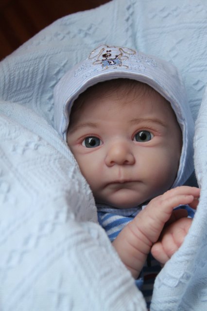 Малышок кукла-реборн Элины Кудрявцевой