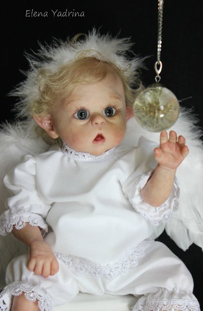 Поваренок по мотивам работы "Прототип мини Офелии". Куклы реборн Елены Ядриной