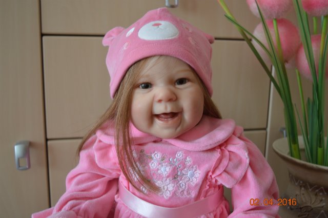 Моя Николь, кукла реборн из молда Мейзи Андреа Арчелло