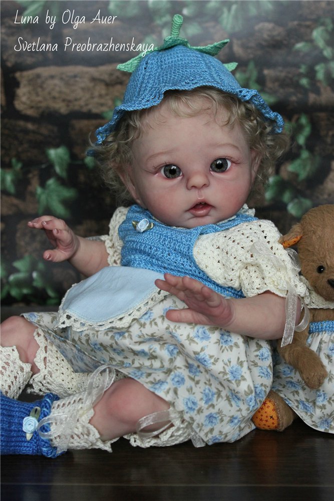 Эльф Luna by Olga Auer, мой прототип. Кукла реборн Светланы Преображенской (фото 4)