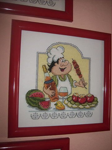 Другие наши увлечения:вышивка картин (фото 2)
