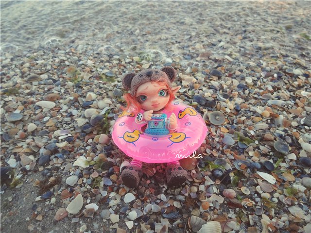 Авторские куколки из полимерной глины от Милы (фото 6)
