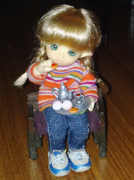 И снова Юлька — Куклы Brownie (Брауни) Felix Doll: Tiny BJD (БЖД) (фото 2)