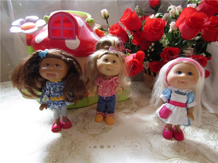 Новый дом для Лилочки — Куклы Cabbage Patch Kids (Капустки): винтаж 80 (фото 3)