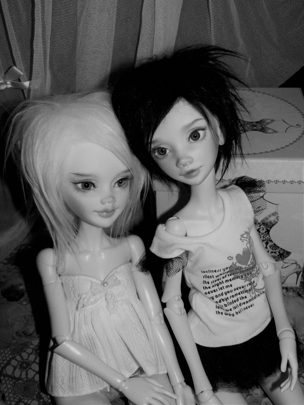 Черно-белое — Куклы Somniadolls (Наталья Долозова): российские BJD (БЖД) (фото 9)