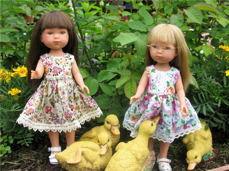 Мои куклы Vestida de Asul