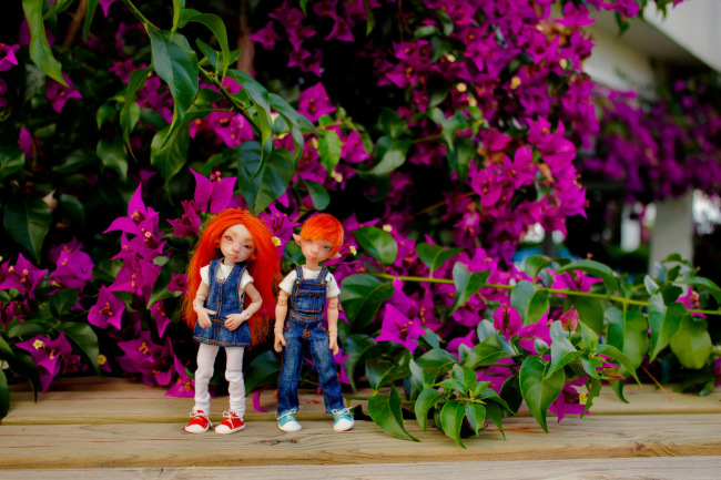 Мышулики в отпуске. Авторские куклы Лидии Снуль. BJTales (фото 5)