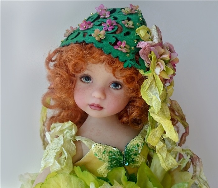 Мои пионы, Мона — Куклы Dianna Effner (Эффнер) из винила: Little Darling (фото 6)