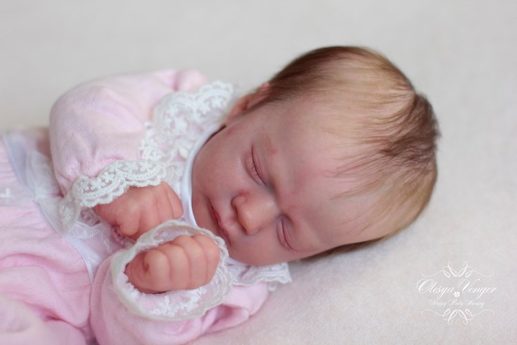 Моя кроха Эшли. Кукла реборн Олеси Венгер (фото 6)