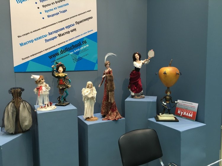Выставка кукол в Гостином дворе - декабрь 2017 - мой взгляд - часть 2