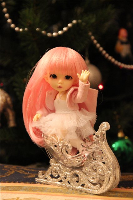 Рождественский карнавал Лилу и Амели. Малышки БЖД (фото 10)