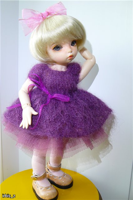 Фиолетовая Снежинка или Новый образ Миланки (LittleFee Leah) | Бэйбики Фиолетовая Снежинка или Новый образ Миланки (LittleFee Leah) (фото 2)