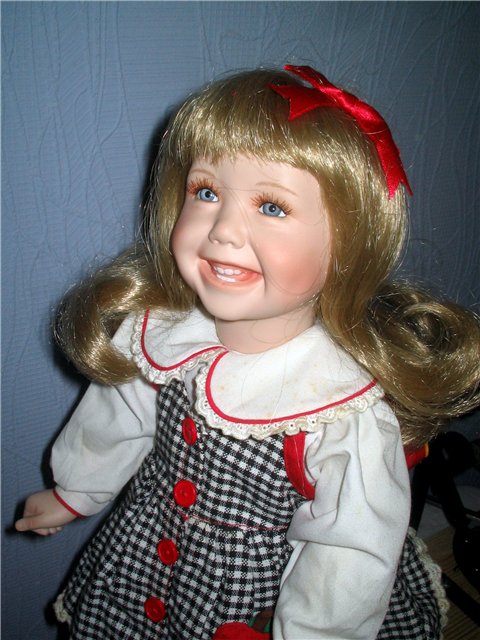 Чудо-улыбашка, фарфоровая кукла от Titus Tomescu (фото 7)