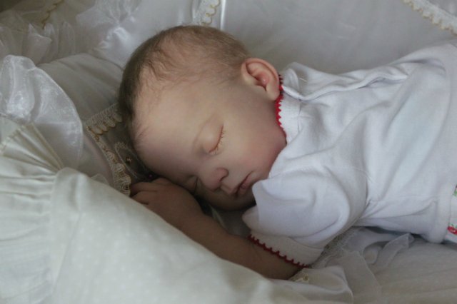 Весенний цветочек... Куколка реборн Виктории Вишни