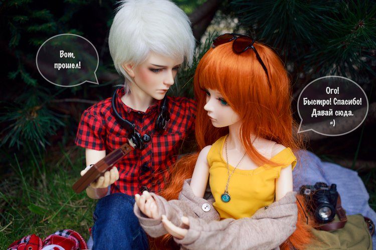 У тебя есть я — Фотоистории с куклами BJD (БЖД): сериалы (фото 8)