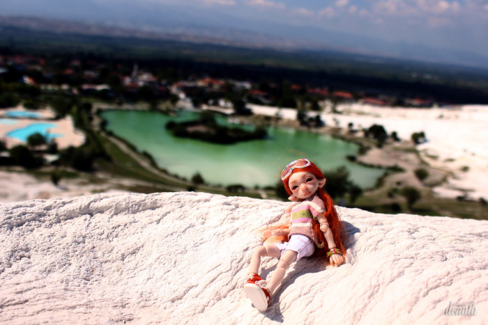 Как Фиби в отпуск съездила. Авторская бжд-мышка Лидии Снуль