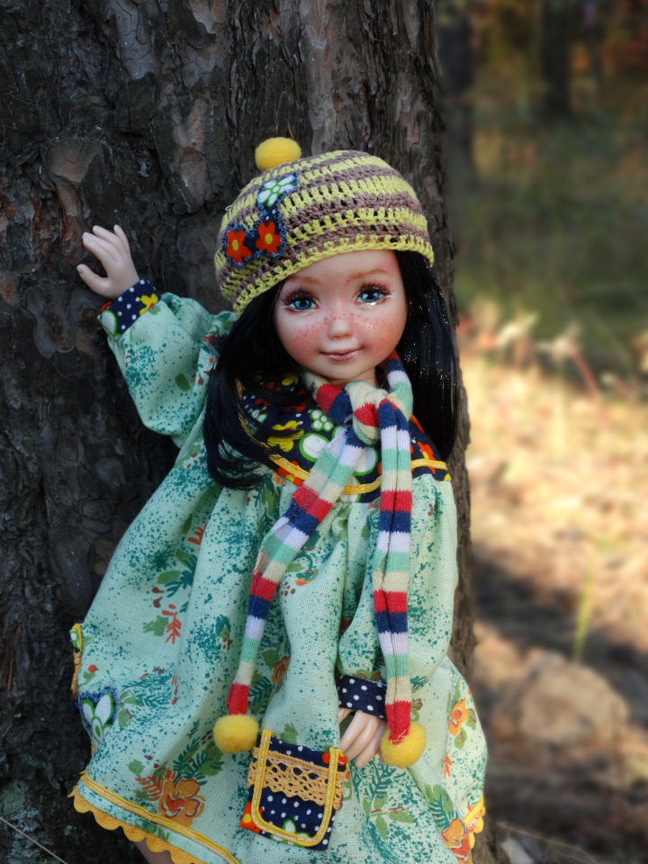 Любимые куколки Jolina в осеннем лесу