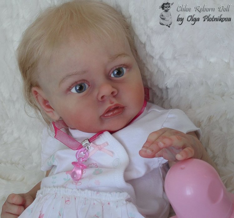 Chloe by Natali Blick, куклы reborn Ольги Плотниковой