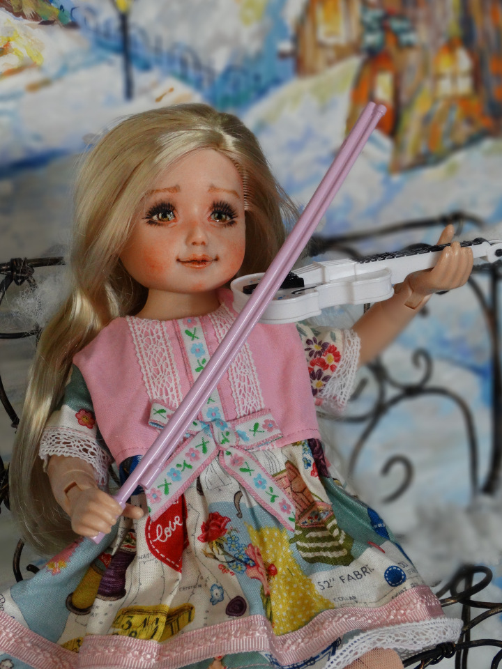 Нежная Лина - кукла Джолина (фото 7)