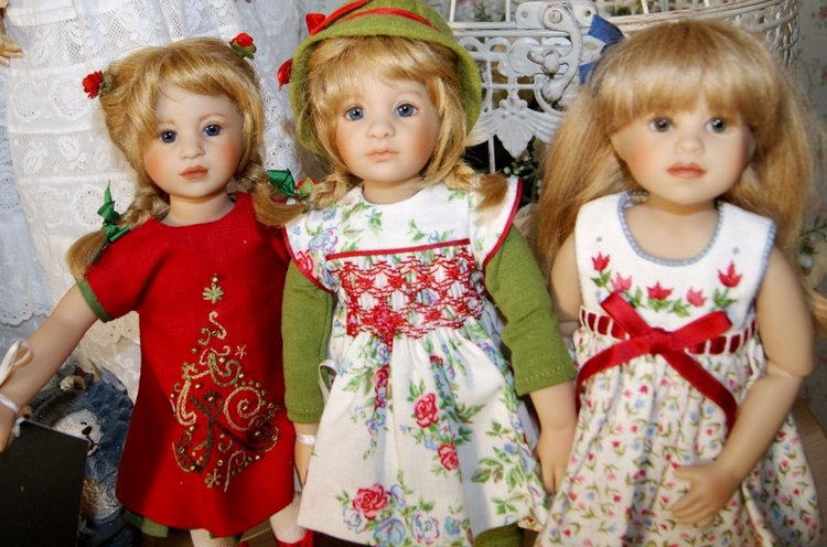 Плюшек много не бывает - маленькие принцессы от Heidi Plusczok