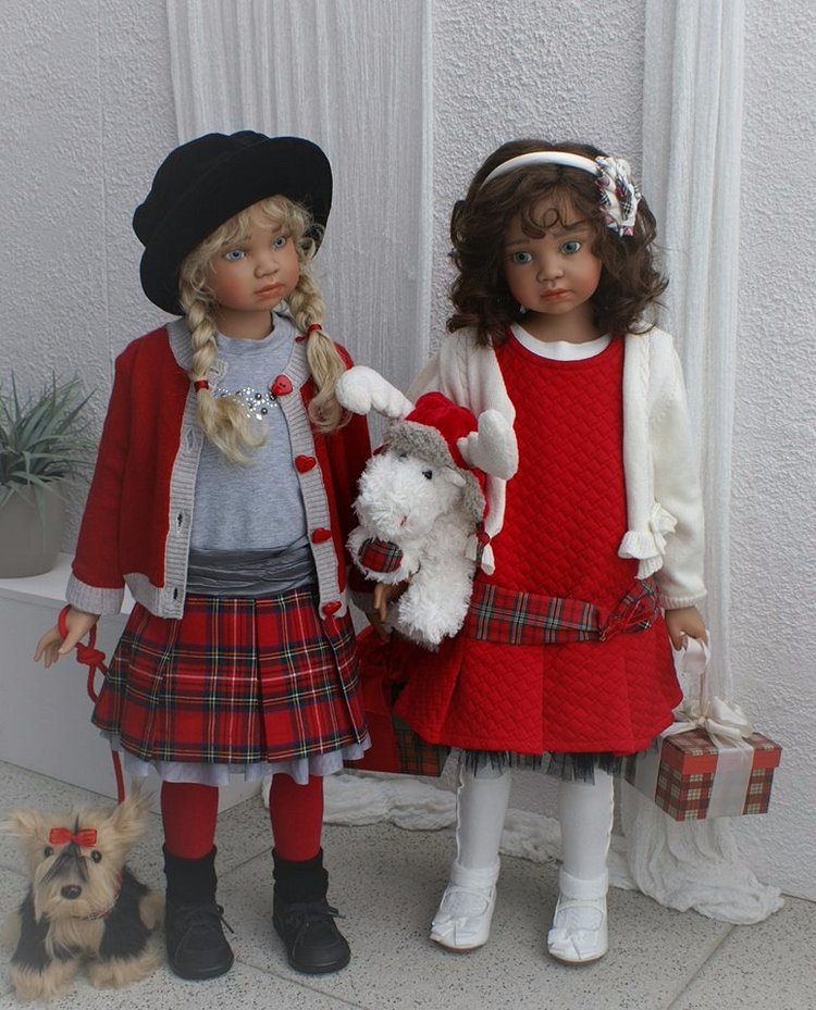 Новые коллекционные куклы от Angela Sutter