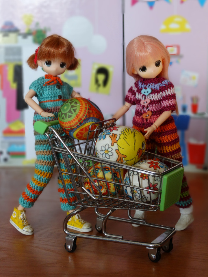 Запоздалые пасхальные подарочки и девочки Mamachapp