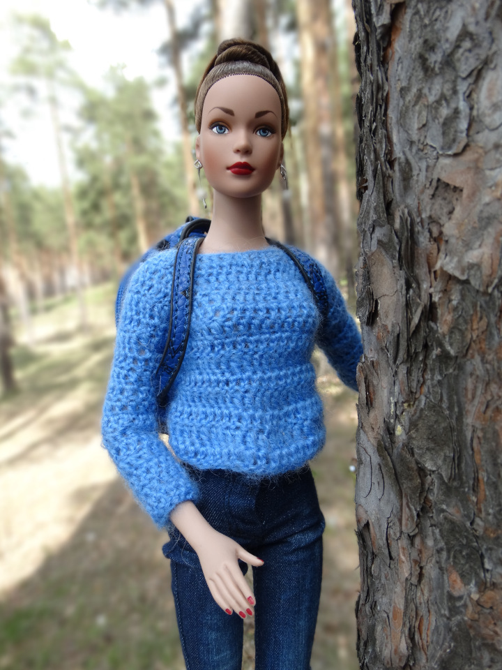 Tonner dolls. Тоннерки на природе