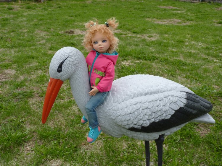 В погоне за весной — Домашние фото авторских кукол: личные коллекции