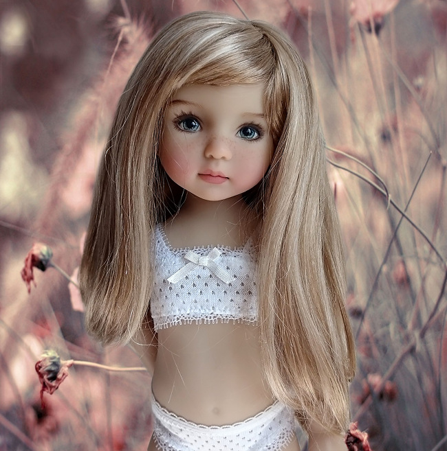 Бьянка лето и цветы — Куклы Dianna Effner (Эффнер) из винила: Little Darling (фото 9)