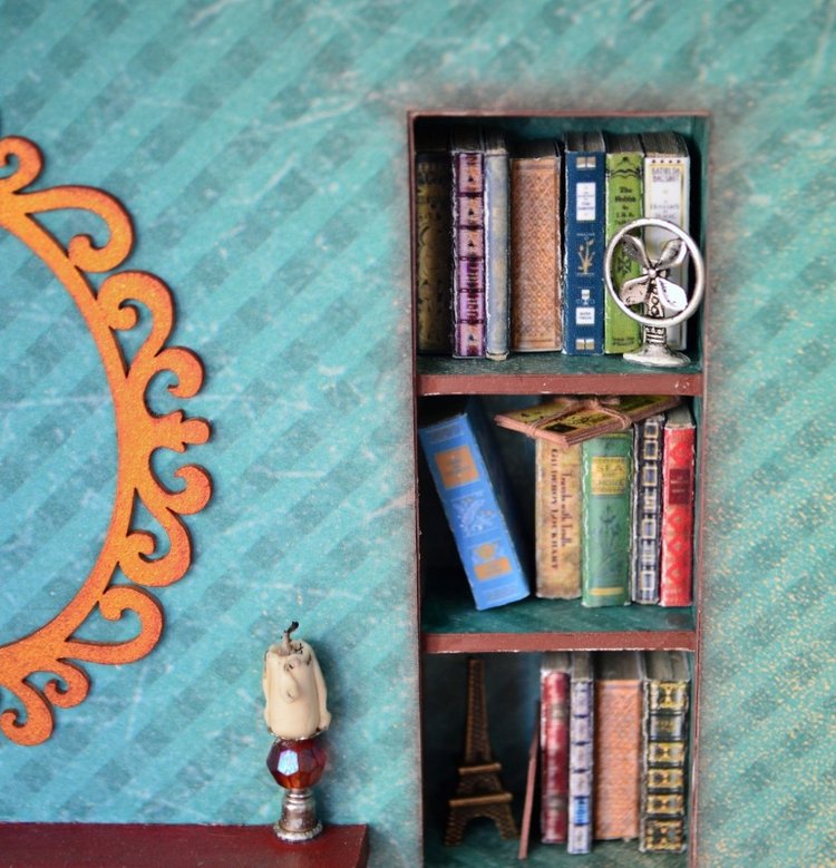 Румбокс "Библиотека" Шкатулка + Ночник (фото 4)