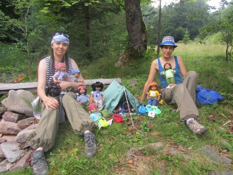 Как мы горы покоряли — Куклы Rosemarie Anna Muller (Мюллер): Вихтели (Wichtel)