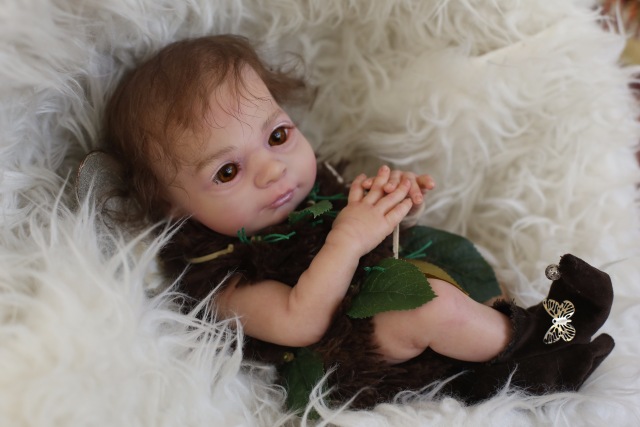 Лесной Эльфёныш,кукла-реборн Элины Кудрявцевой