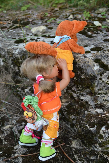 Туристы. Коллекционная кукла Линда и Среда (фото 8)