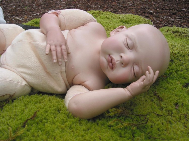 Процесс создания фарфоровых кукол - Джинн Гросс (Jeanne Gross). Часть первая - младенцы