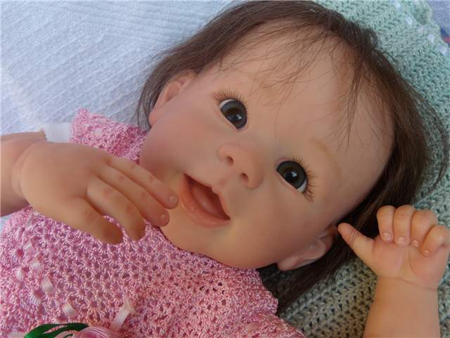 Кукла реборн ДиДи, молд замечательного мастера Линды Мюррей