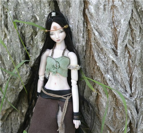 Сила... Нежность... Грусть... Тайна - в глазах! Шарнирные куклы Tomamota, Тамары Богдановой (фото 10)