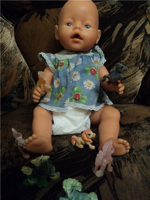 Моя Лизонька.Кукла беби бон