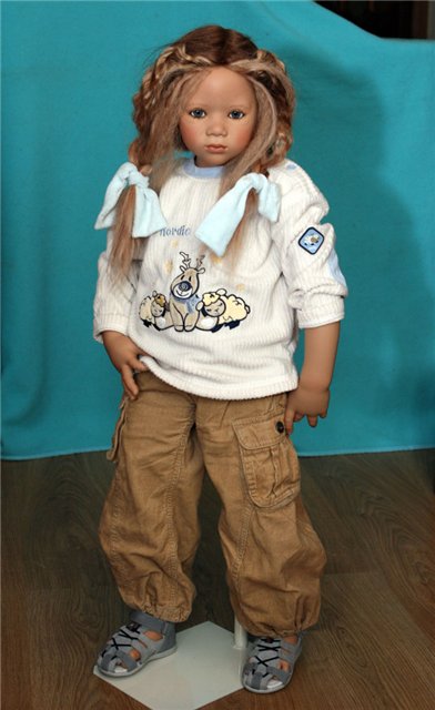 "Игрушки" для взрослых людей. TAMINA из коллекции 2006 года от Annette Himstedt