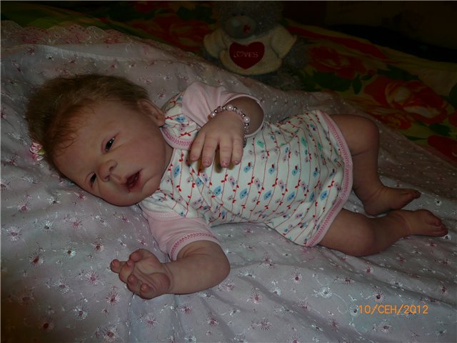 Моя маленькая новорожденная дочка - кукла реборн Ляля | Бэйбики Моя маленькая новорожденная дочка - кукла реборн Ляля (фото 6)