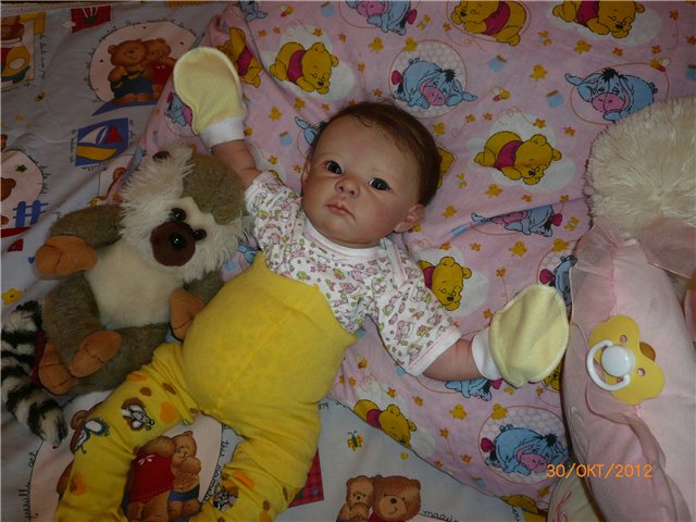 Кукла реборн Оленька. Мы подросли (фото 7)