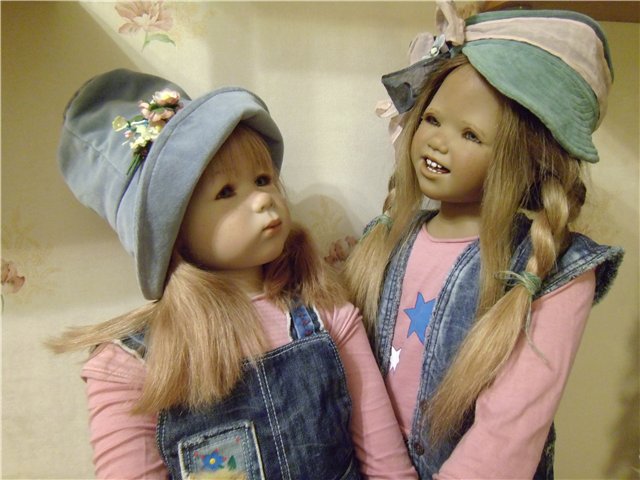 Мои первые ласточки от Annete Himstedt - Lizzi, Winni