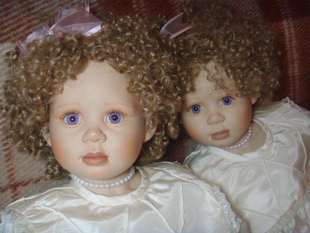 Сестренки-апельсинки — Куклы Christine Orange (Кристин Оранж): фарфор (фото 5)