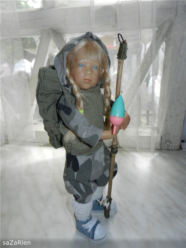 Рыбак рыбака видит из далека. Himmelschlusselchen от Annette Himstedt (фото 2)