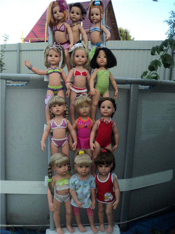 Ждем лета и верим в чудо! Куклы Готц и наряды