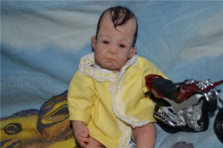 ООАК, маленький карапуз Сашенька. Авторская кукла Медведевой Ольги | Бэйбики ООАК, маленький карапуз Сашенька. Авторская кукла Медведевой Ольги (фото 7)