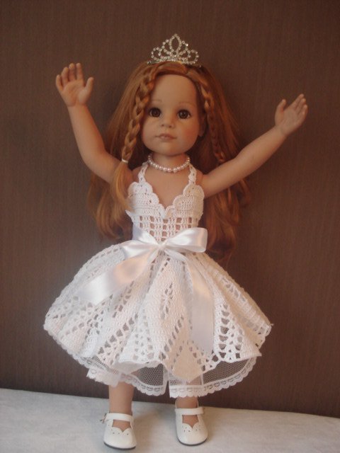 Белое кружево. Вязание для кукол Готц | Бэйбики Белое кружево. Вязание для кукол Готц (фото 5)