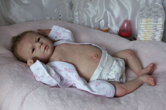 Мой слааадкий ангел! Девочка реборн Виктории Вишни