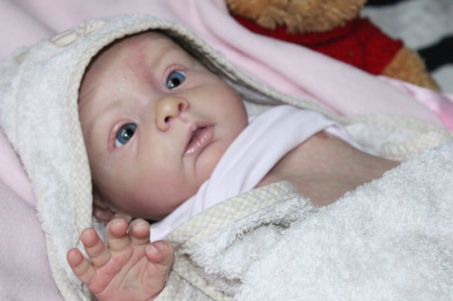 Малышка Софиика новая жизнь, кукла реборн Беспаловои Жанны (фото 10)