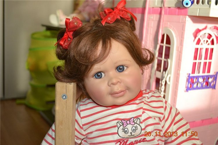 Кофе с молоком или детский сад прибыл. Коллекционные куклы Laura Tuzio Ross и Monika Gerdes