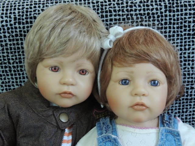 Сказка про Аиста. Куклы Bettine Klemm